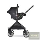 Lorelli Reya 3az1-ben multifunkciós babakocsi átfordítható tolókarral + Joy autóshordozó - Brown