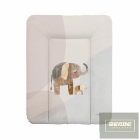 Ceba pelenkázó lap puha kicsi 50x70cm BASIC elefánt