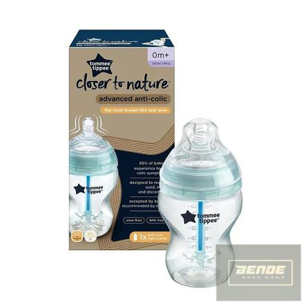 Tommee Tippee cumisüveg Advanced anti colic 260 ml türkiz 0+