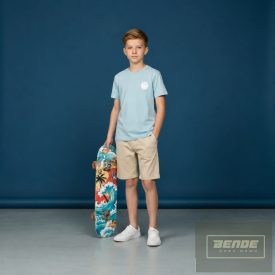   Chipi&Chips fiú rövid ujjú póló-kék basketball  -2026 nyár 