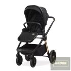 Lorelli Bianca 3az1-ben újszülött babakocsi Lorelli Aria Luxe hordozóval - Black (2 doboz)