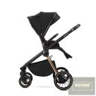 Lorelli Bianca 3az1-ben újszülött babakocsi Lorelli Aria Luxe hordozóval - Black (2 doboz)